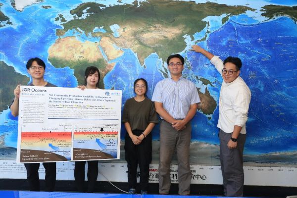 颱風也能幫海洋「呼吸」　中山大學揭密東海湧升區碳循環1
